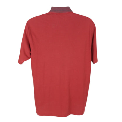 90s Gianni Valentino Red Polo Top (L)