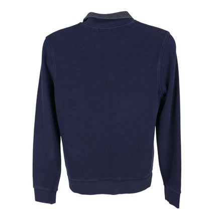 Lacoste Blue 1/4 Zip Sweatshirt (M)