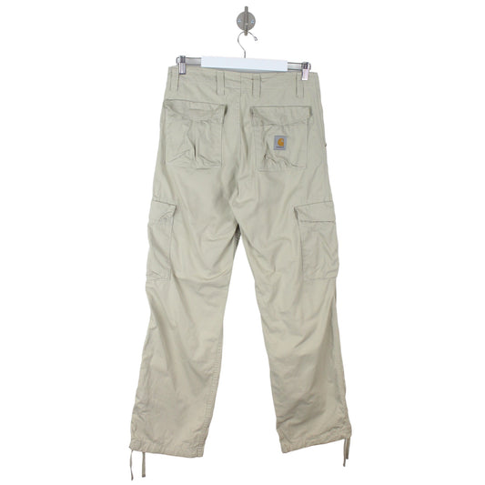 Carhartt Cream Thrift Cargo Trousers (W29" X L32")