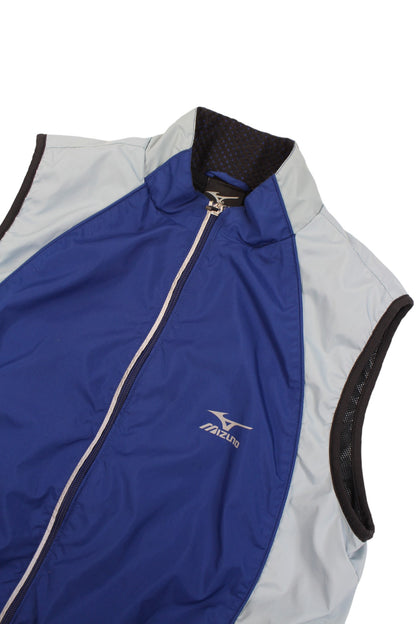 Mizuno Blue Lightweight Vest (S)