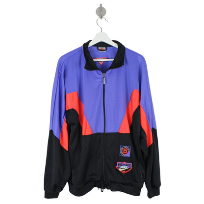 80s Nike Black Track Jacket (L)