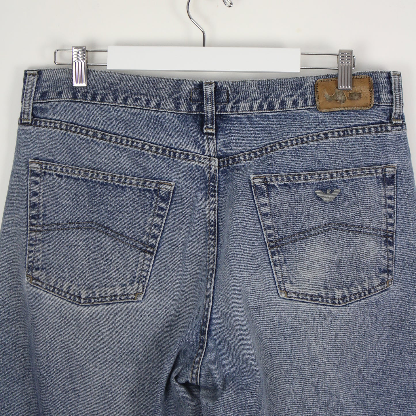 Armani Jeans Mid Wash Denim Jeans (W36" X L31")