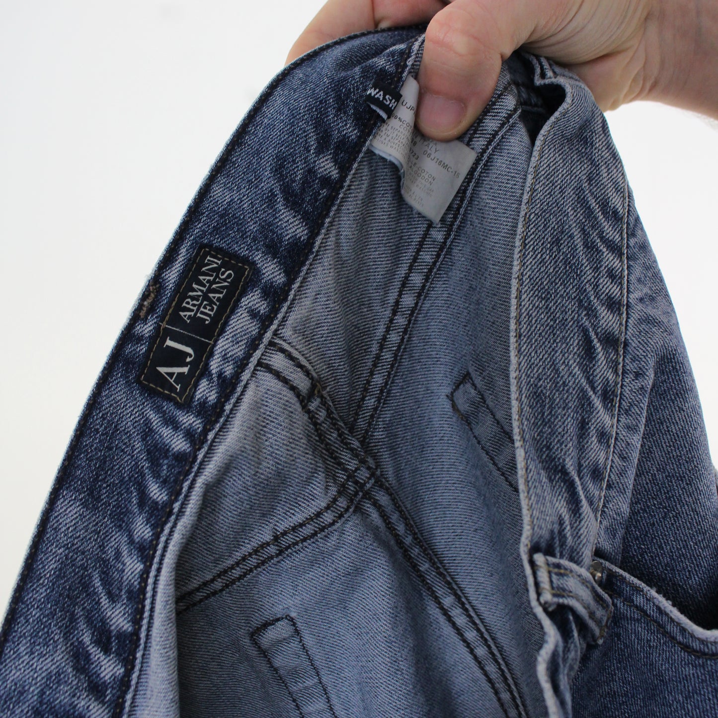 Armani Jeans Mid Wash Denim Jeans (W36" X L31")