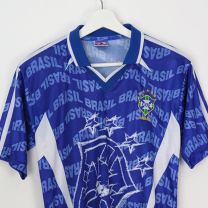 Brasil Blue Polyester T-Shirt (XXS)