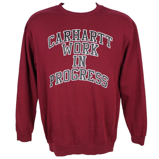 Carhartt WIP Burgundy Sweatshirt (S)