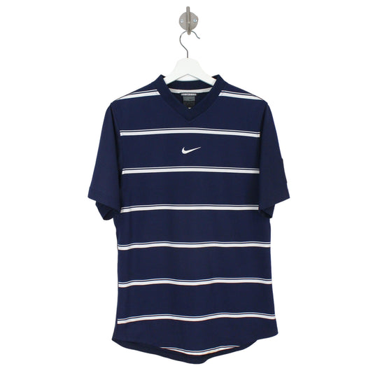 00s Nike Navy Polyester T-Shirt (S)