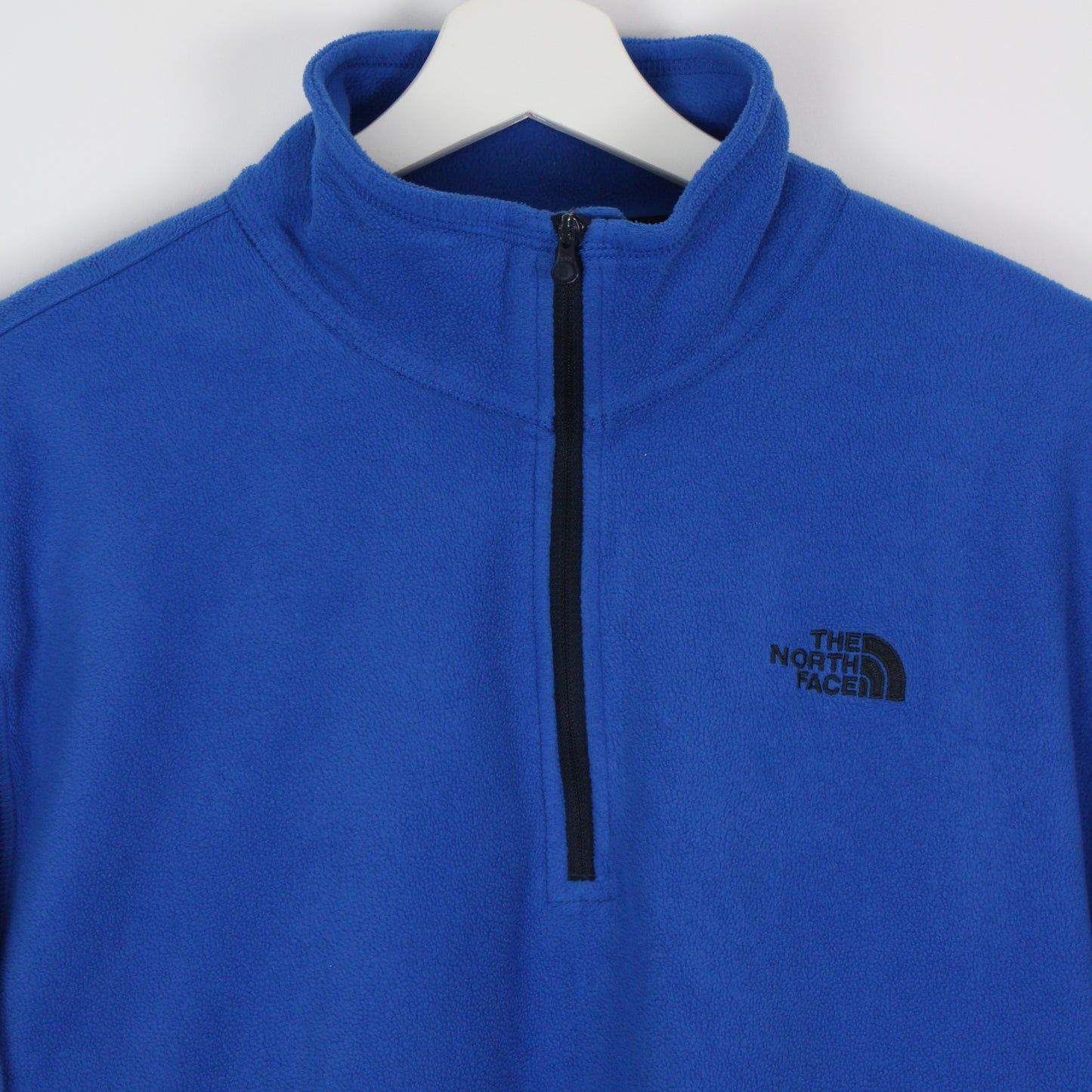 The North Face Blue 1/4 Zip Fleece (M)