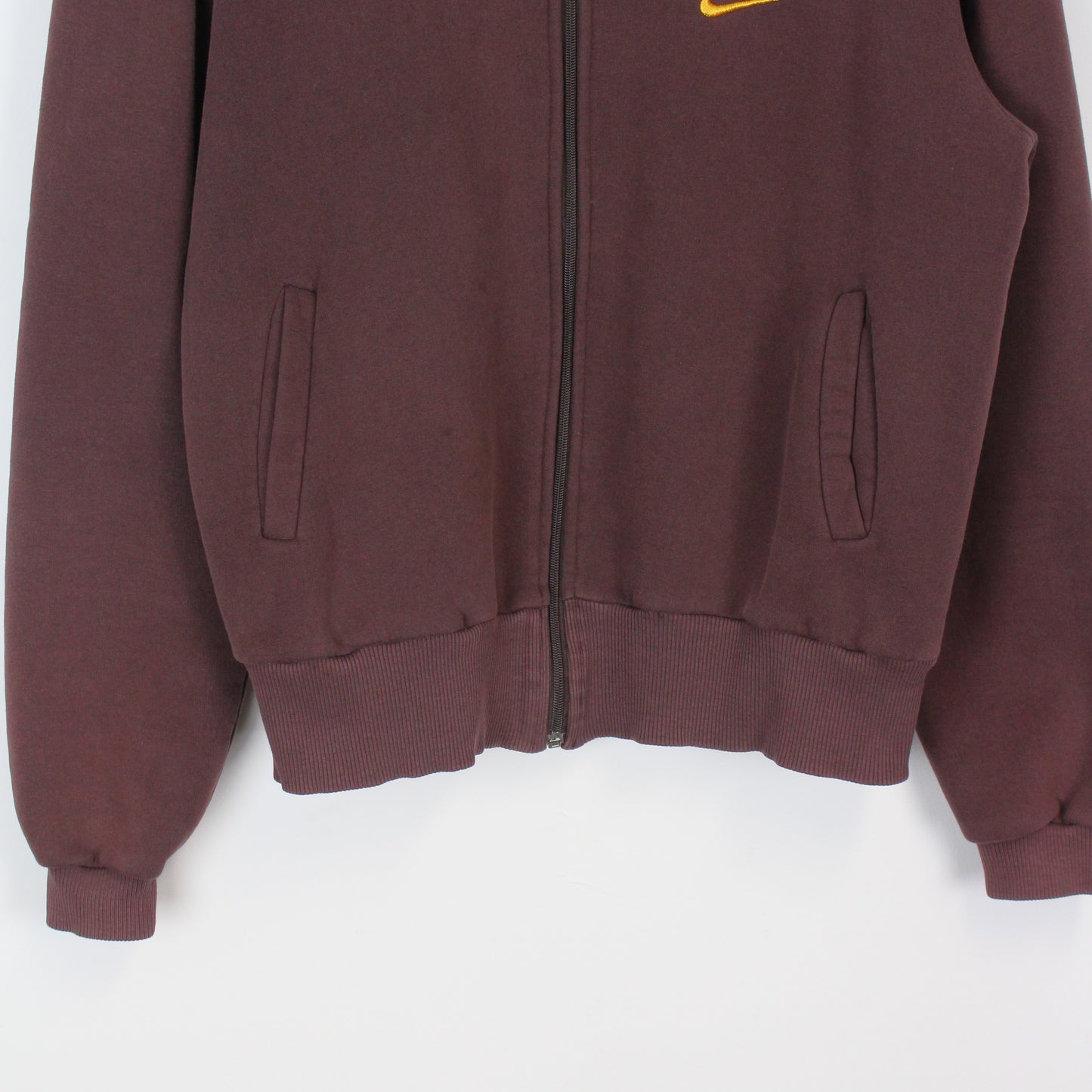 00d Nike Brown Full Zip Sweatshirt (XS)