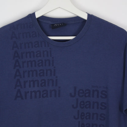 Armani Jeans Navy T-Shirt (M)