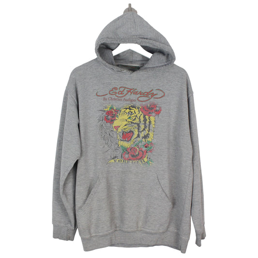 00s Ed Hardey Grey Hoodie (M)