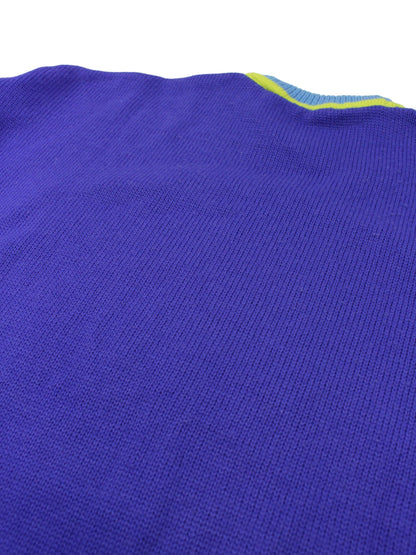 90s O'Neill Purple Heavy Knitted Jumper (S)