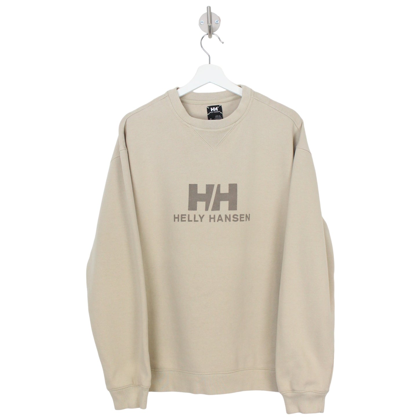 00s Helly Hansen Cream Sweatshirt (L)