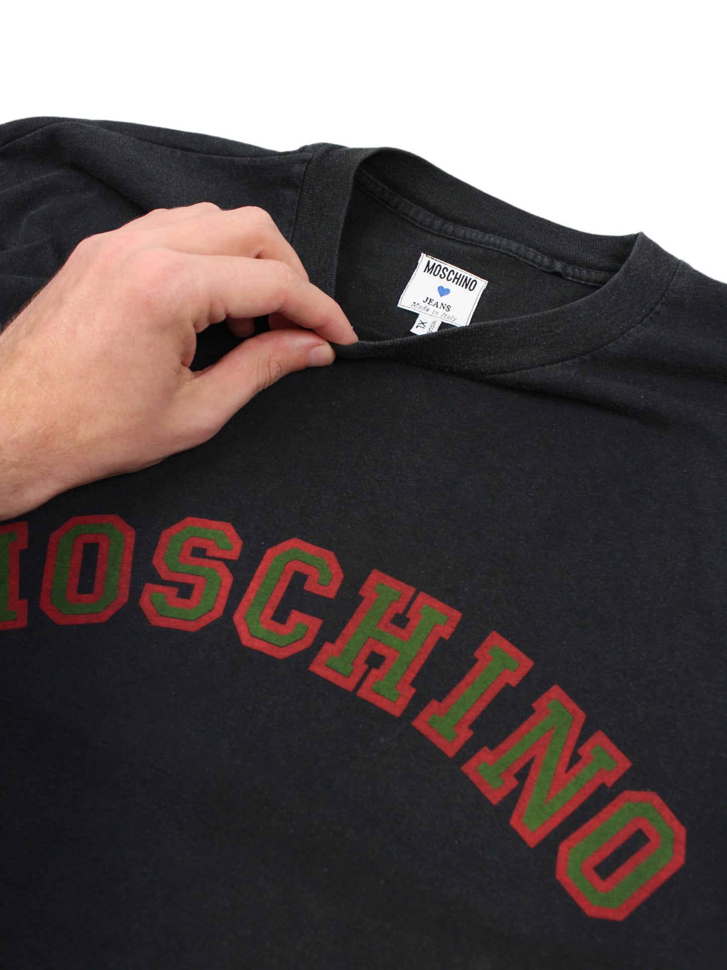 Moschino Jeans Black T-Shirt (M)