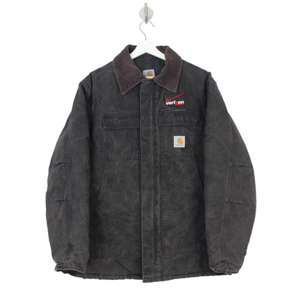Carhartt Black Heavy Workwear Jacket (XL)