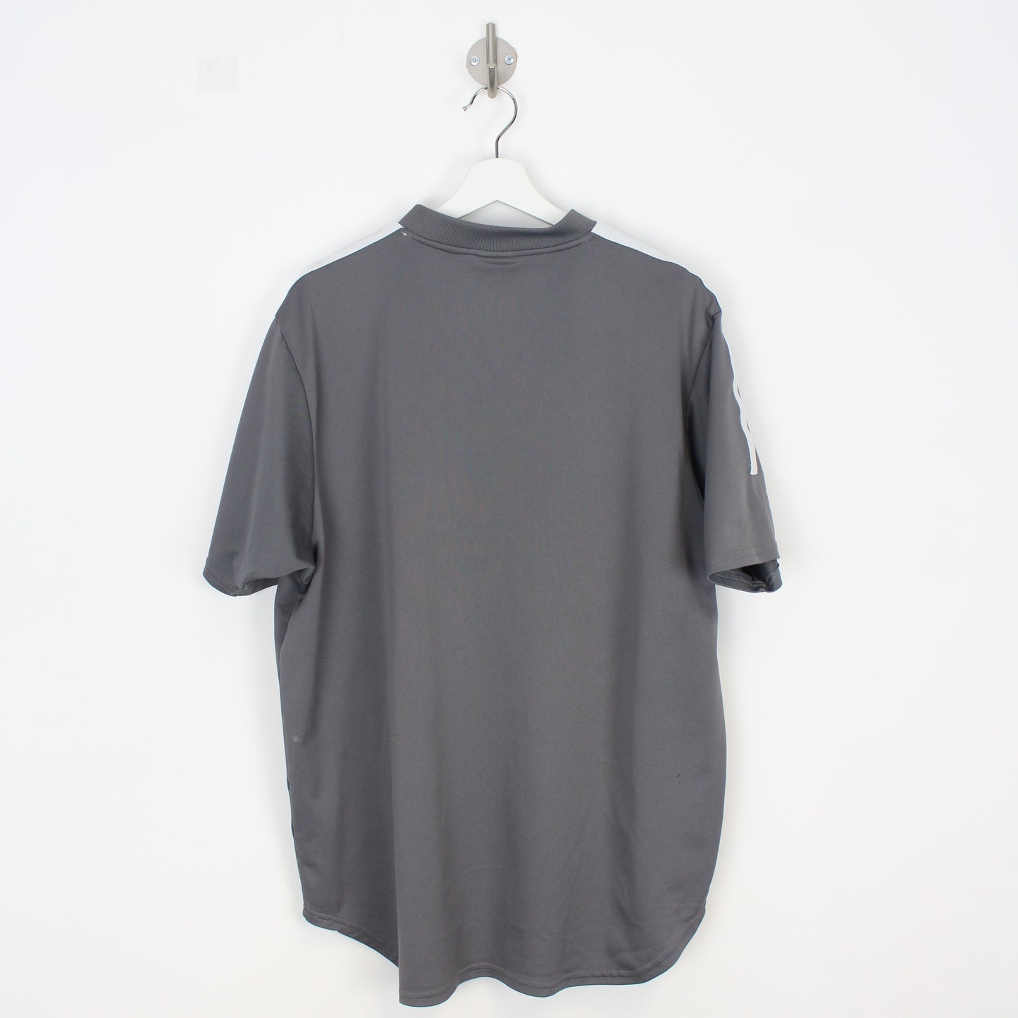 00s Nike Grey Polyester T-Shirt (XL)