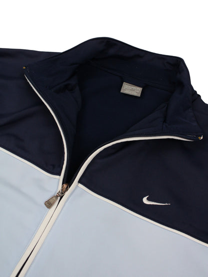 00s Nike Blue Track Jacket (XXL)