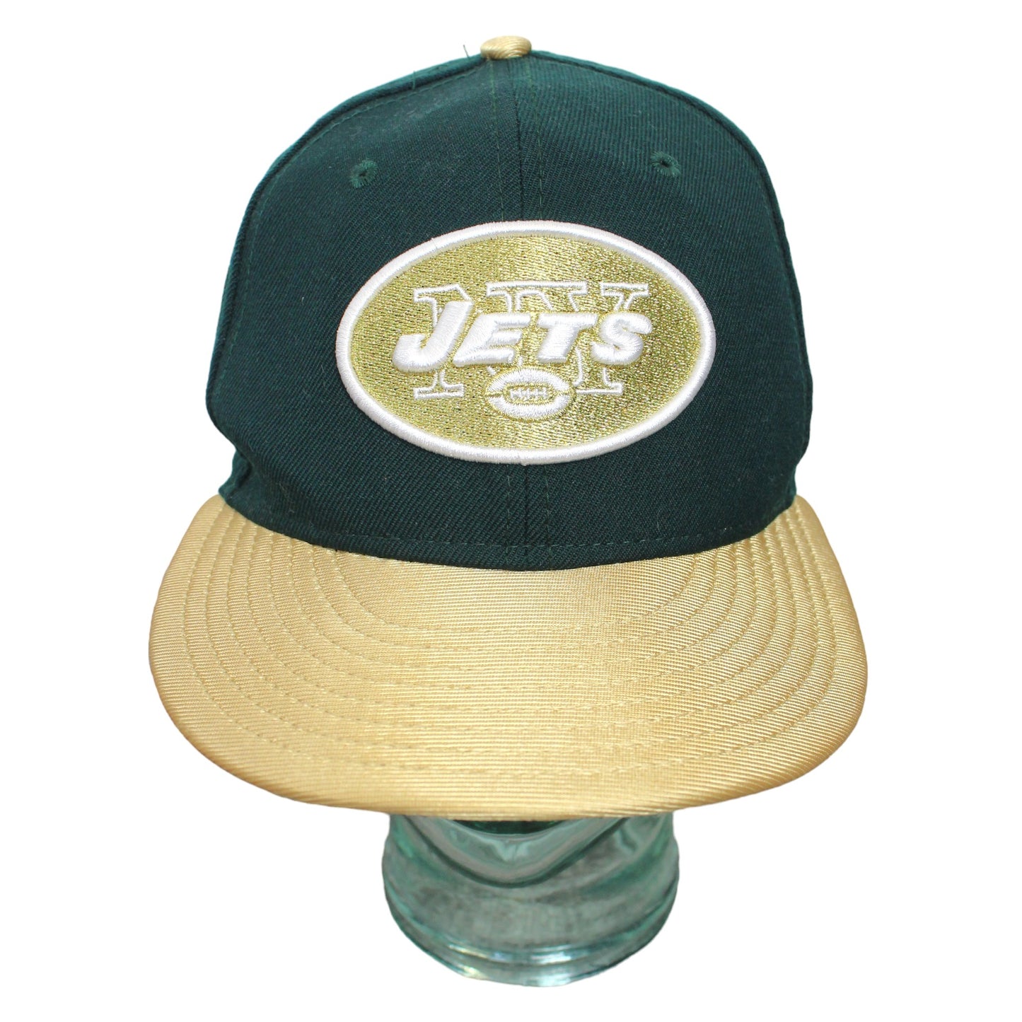 New Era New York Jets Green Flat Cap