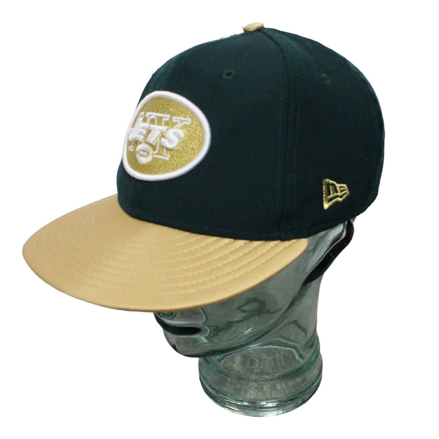 New Era New York Jets Green Flat Cap