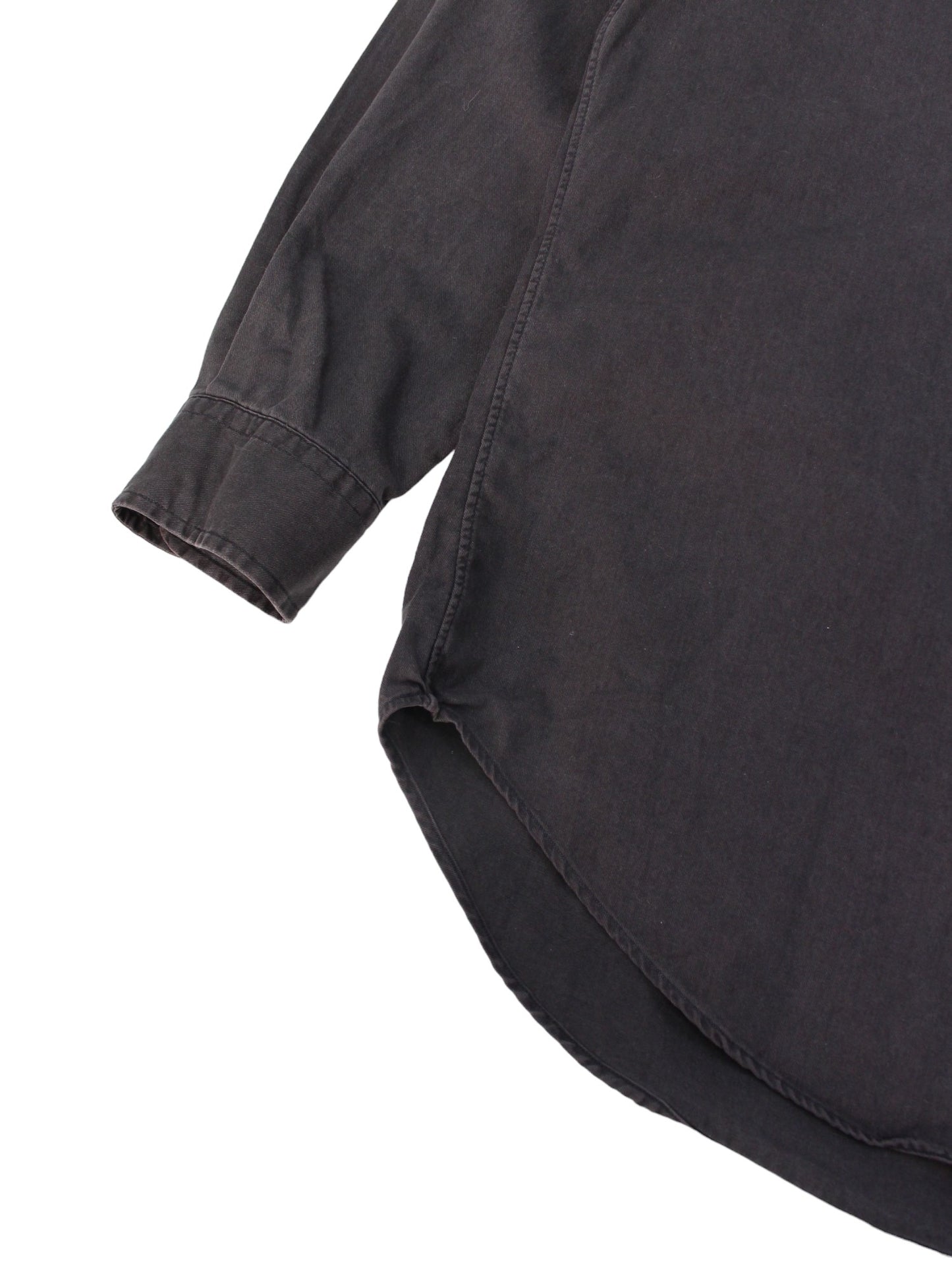 90s Polo Ralph Lauren Black Heavyweight Shirt (XL)