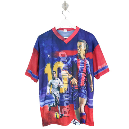 00s Ronaldinho Polyester T-Shirt (M)