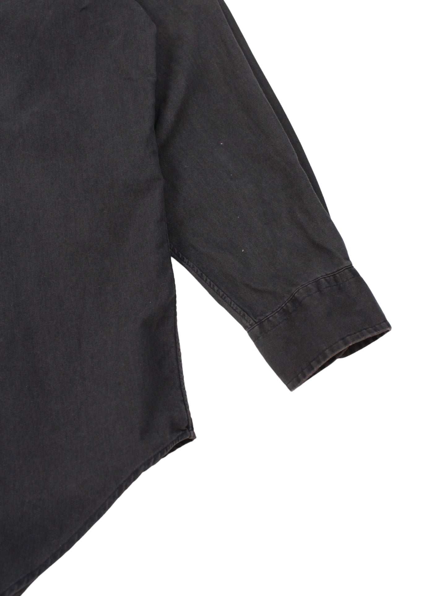 90s Polo Ralph Lauren Black Heavyweight Shirt (XL)