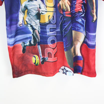 00s Ronaldinho Polyester T-Shirt (M)