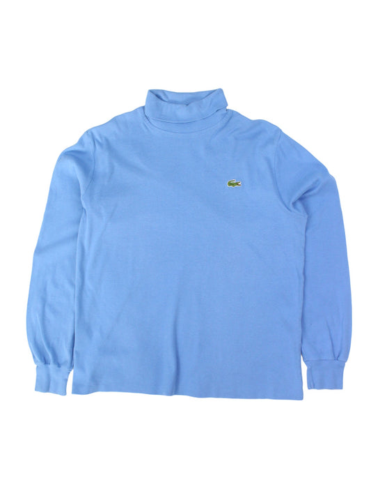 80s Chemise Lacoste Turtleneck T-Shirt (S)