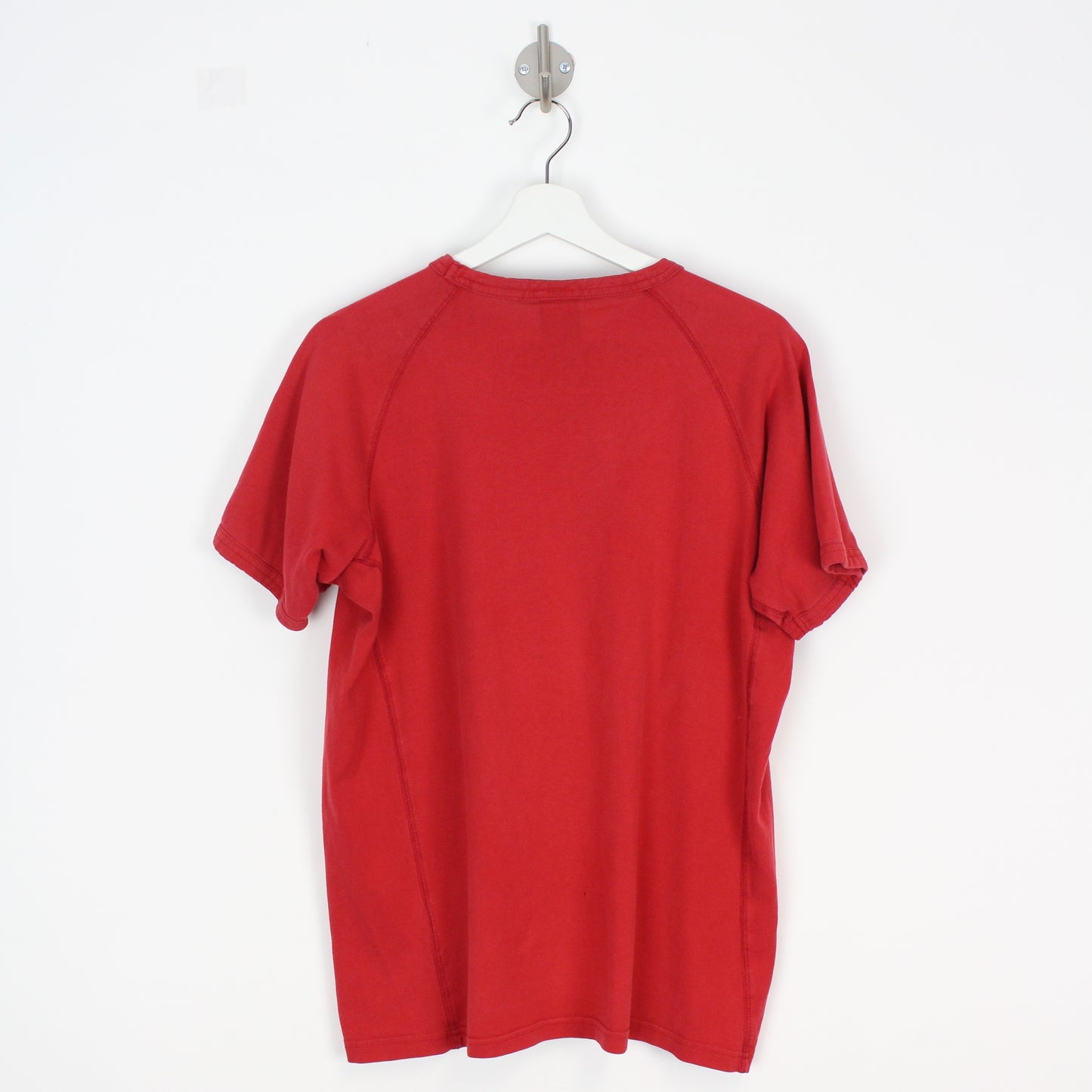 00s Nike Red Embroidered t-Shirt (S)