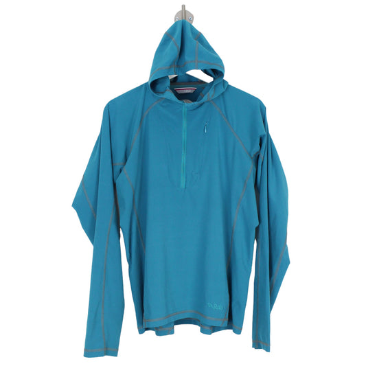 Rab Blue Aurora Pull On Blue Thin Jacket (S)