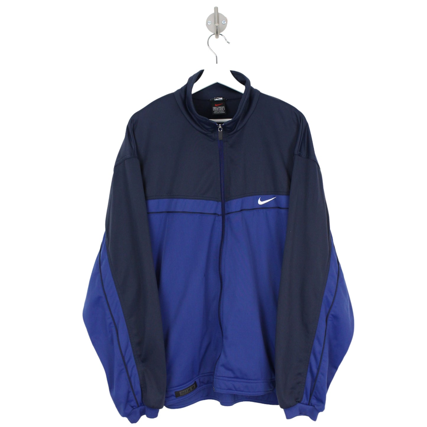 90s Nike Navy Track Jacket (L/XL)