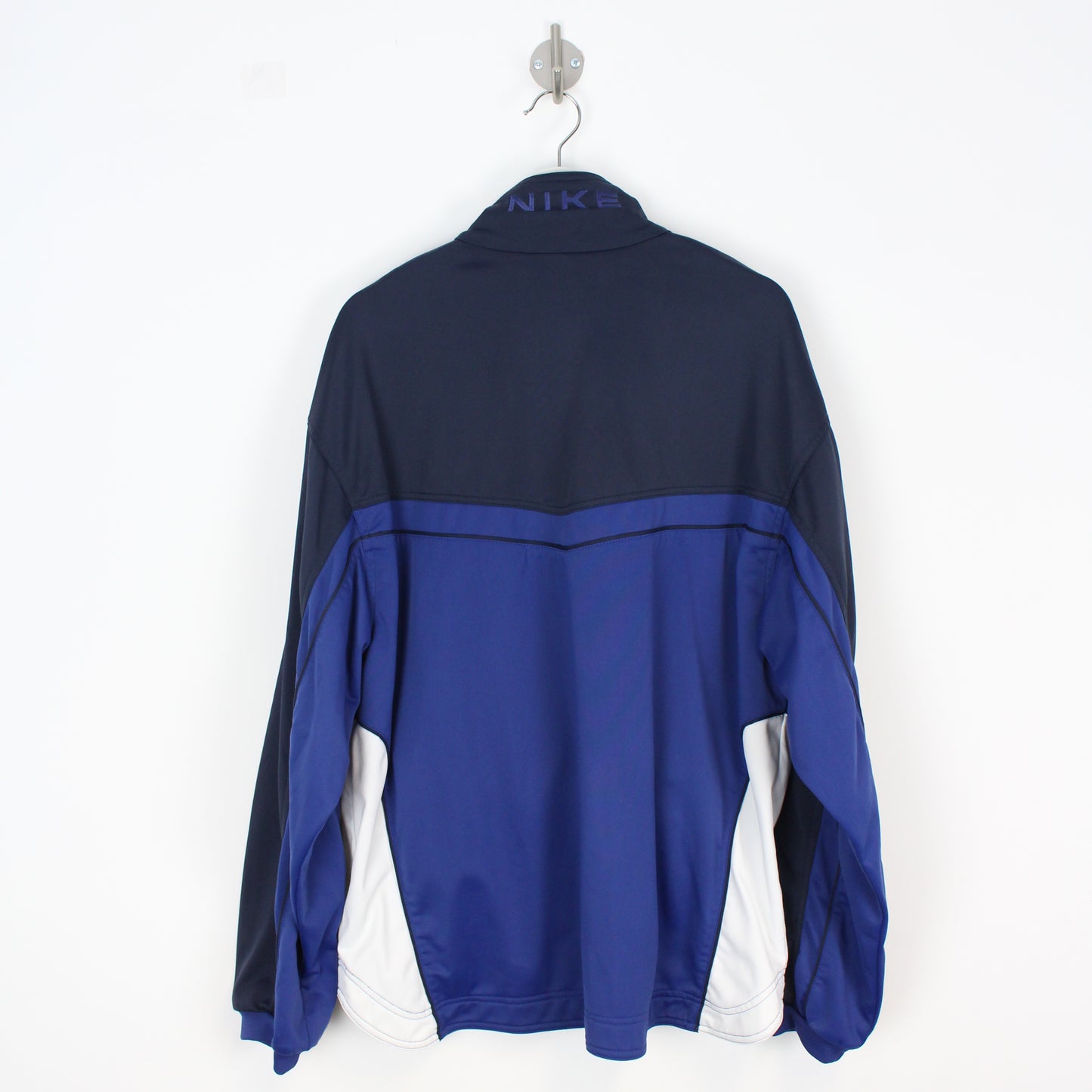 90s Nike Navy Track Jacket (L/XL)