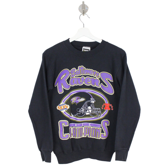 Baltimore Ravens AFC Champions Black Sweatshirt (XXS)