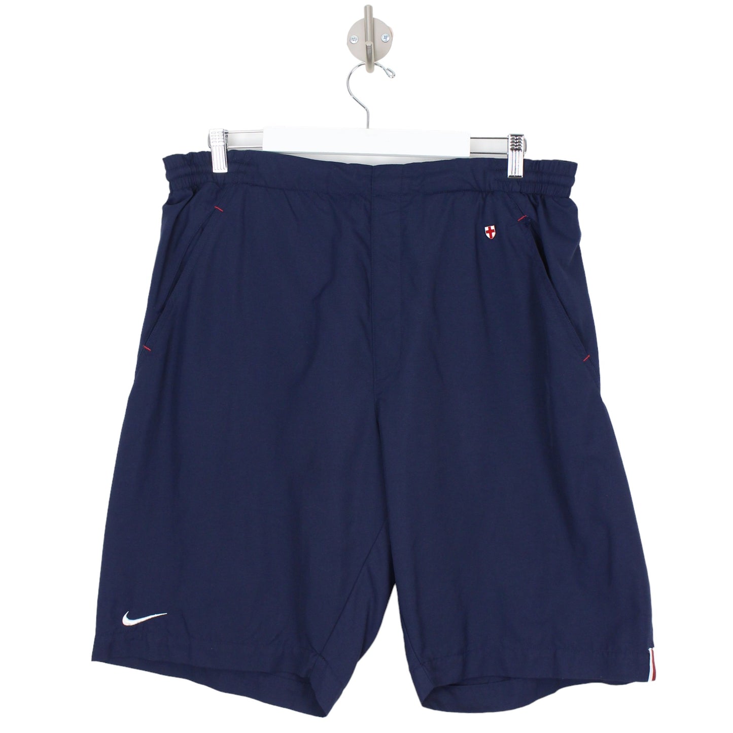 00s Nike England Navy Sport Shorts (XL)