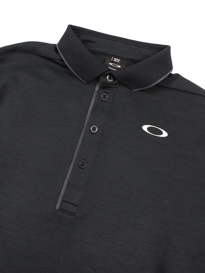 Oakley Black Polyester Polo Top (S)
