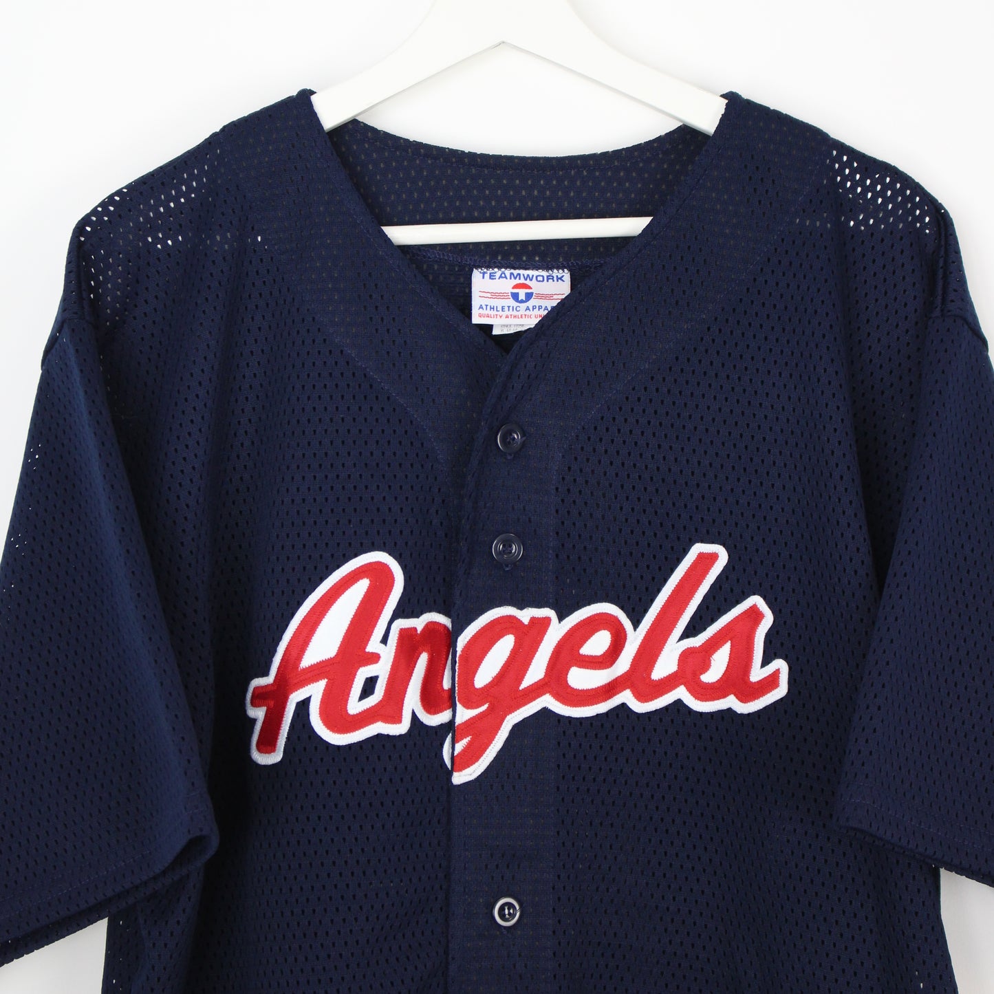 California Angels Navy Baseball Jersey (XL)