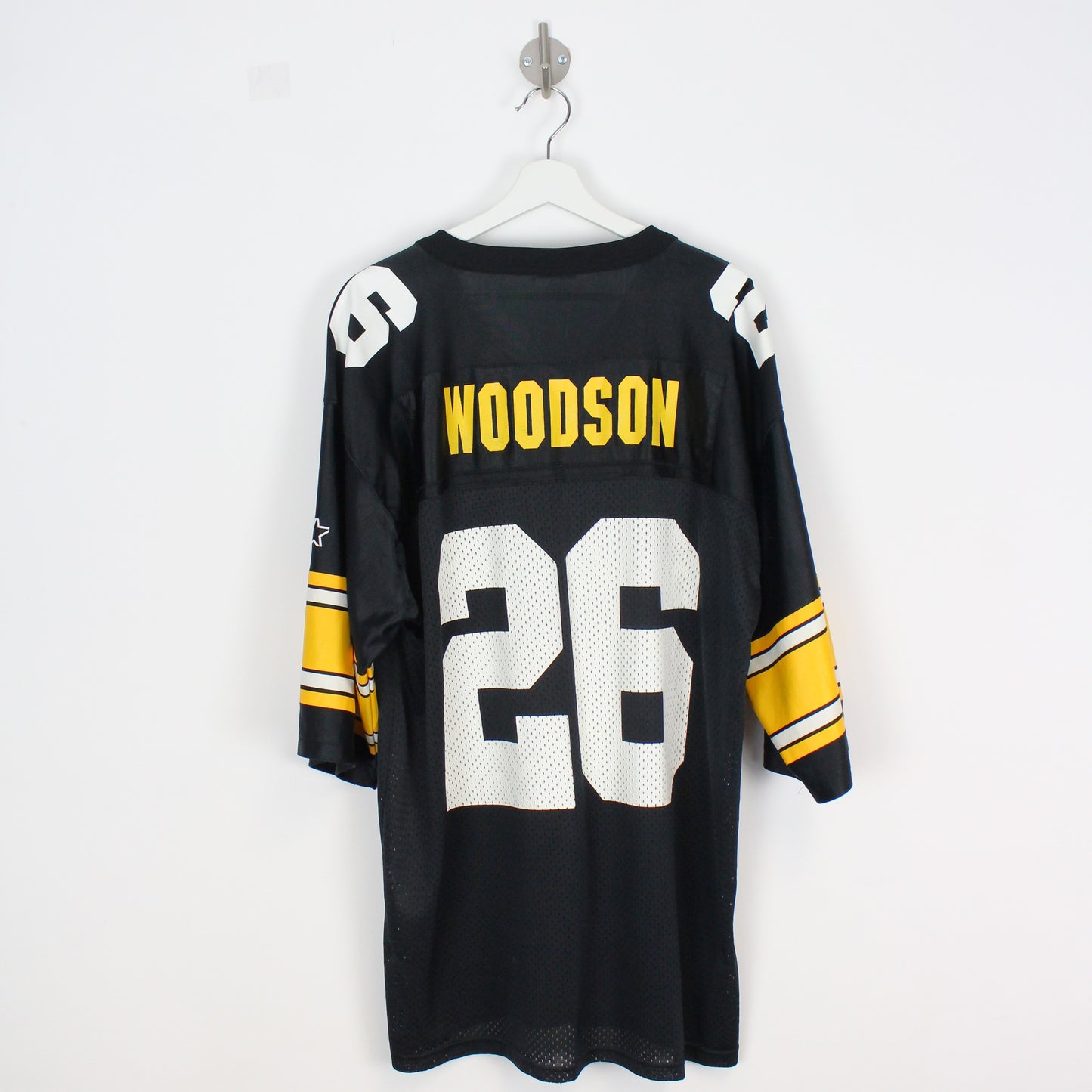 Pittsburgh Steelers Starter #26 Woodson Jersey (XL)