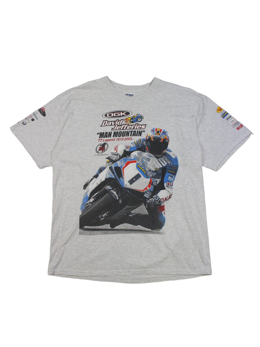 2003 Vintage David Jefferies Memorial Grey T-Shirt (XL)