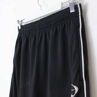 00s Nike Black Tracksuit Bottoms (M)