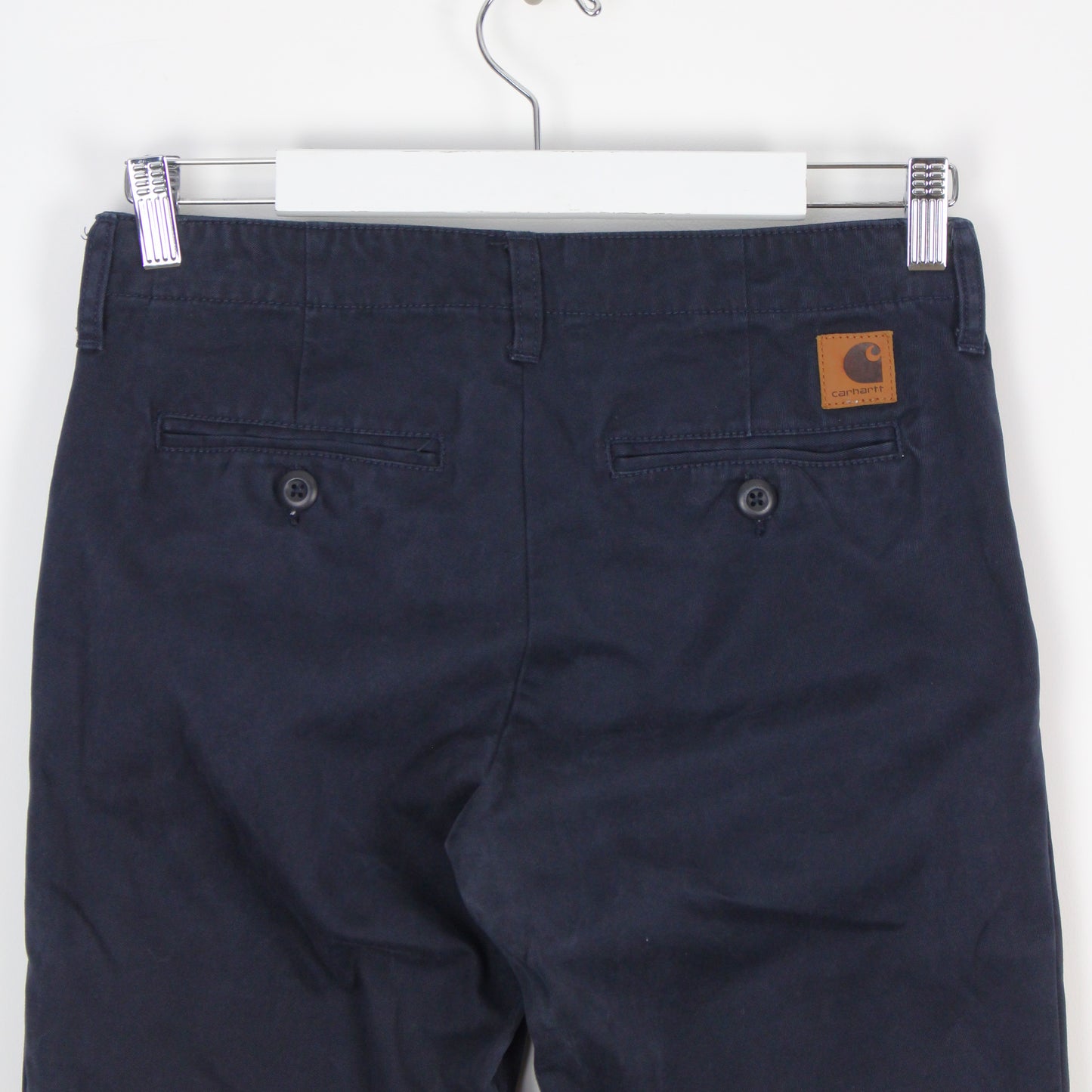 Carhartt Navy Regular Tapered Fit Trousers (W29" X L32")