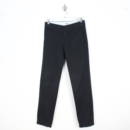 Carhartt Black Relaxed Tapered Fit Trousers (W28" X L33")