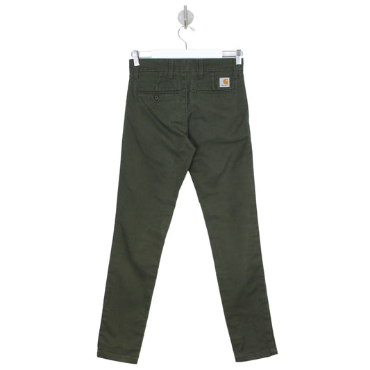 Carhartt WIP Green Skinny Trousers (W27" X L32")
