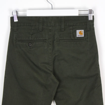 Carhartt WIP Green Skinny Trousers (W27" X L32")