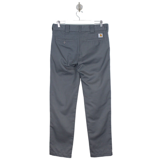 Carhartt Grey Relaxed Tapered Fit Trousers (W30" X L32")