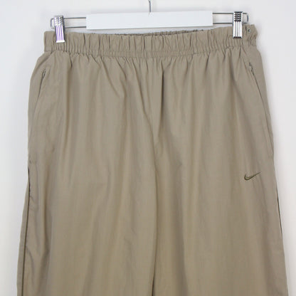 00s Nike Beige Tracksuit Bottoms (L)