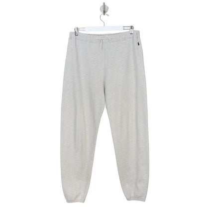 00s Polo Sport Grey Cotton Tracksuit Bottoms (L)