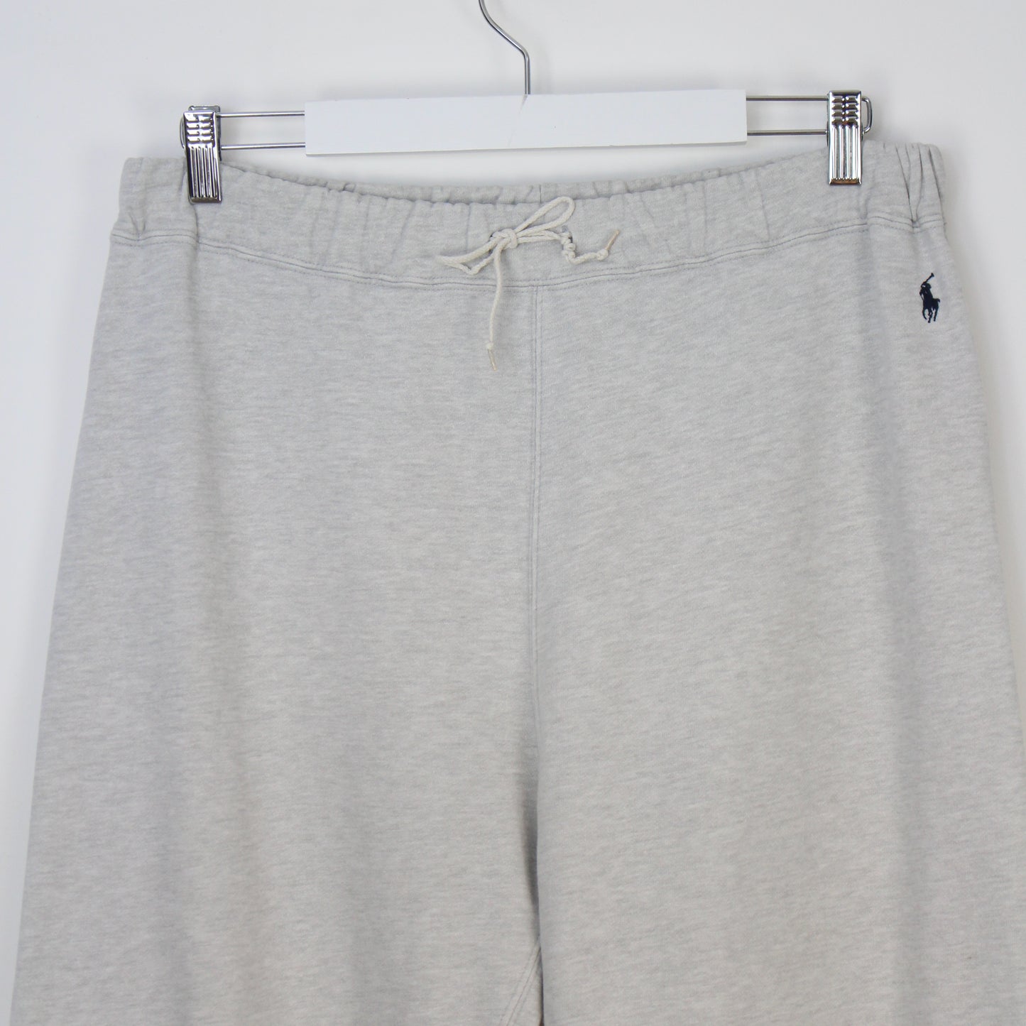 00s Polo Sport Grey Cotton Tracksuit Bottoms (L)