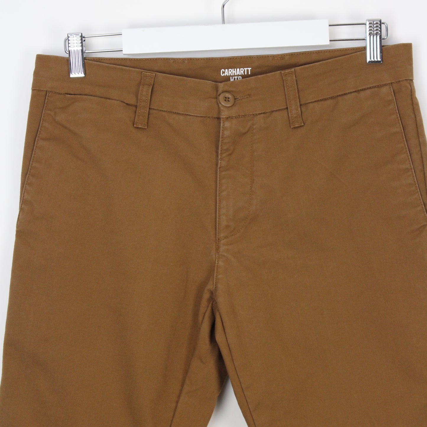 Carhartt Brown Slim Tapered Trousers (W32" X L30")