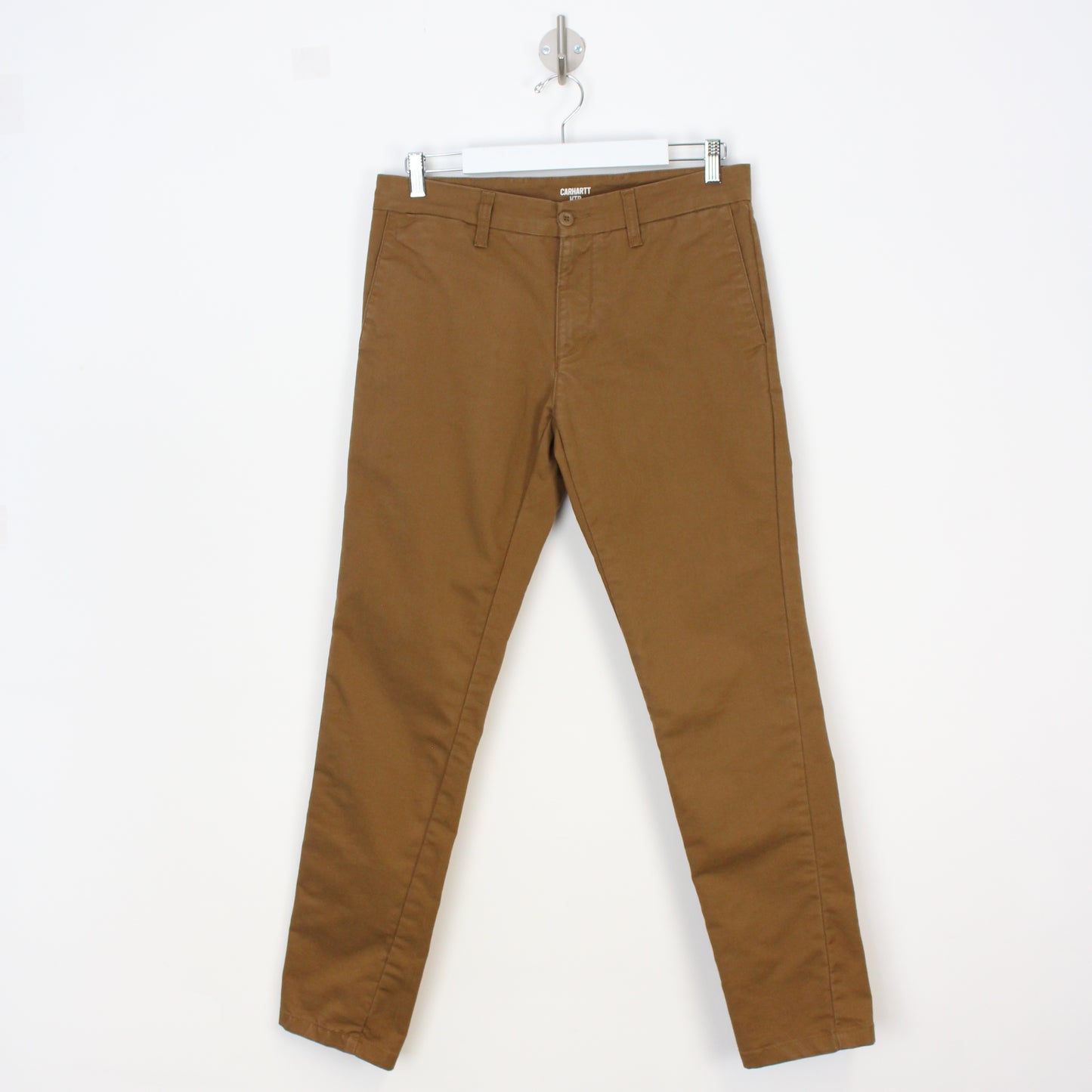 Carhartt Brown Slim Tapered Trousers (W32" X L30")