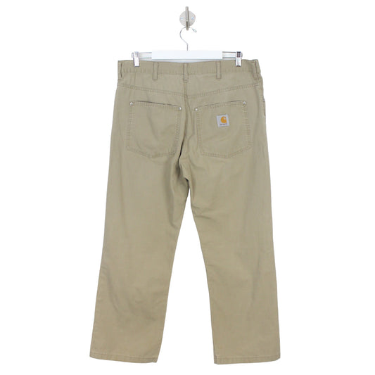 Carhartt Beige Straight Fit Work Trousers (W34" X L28")