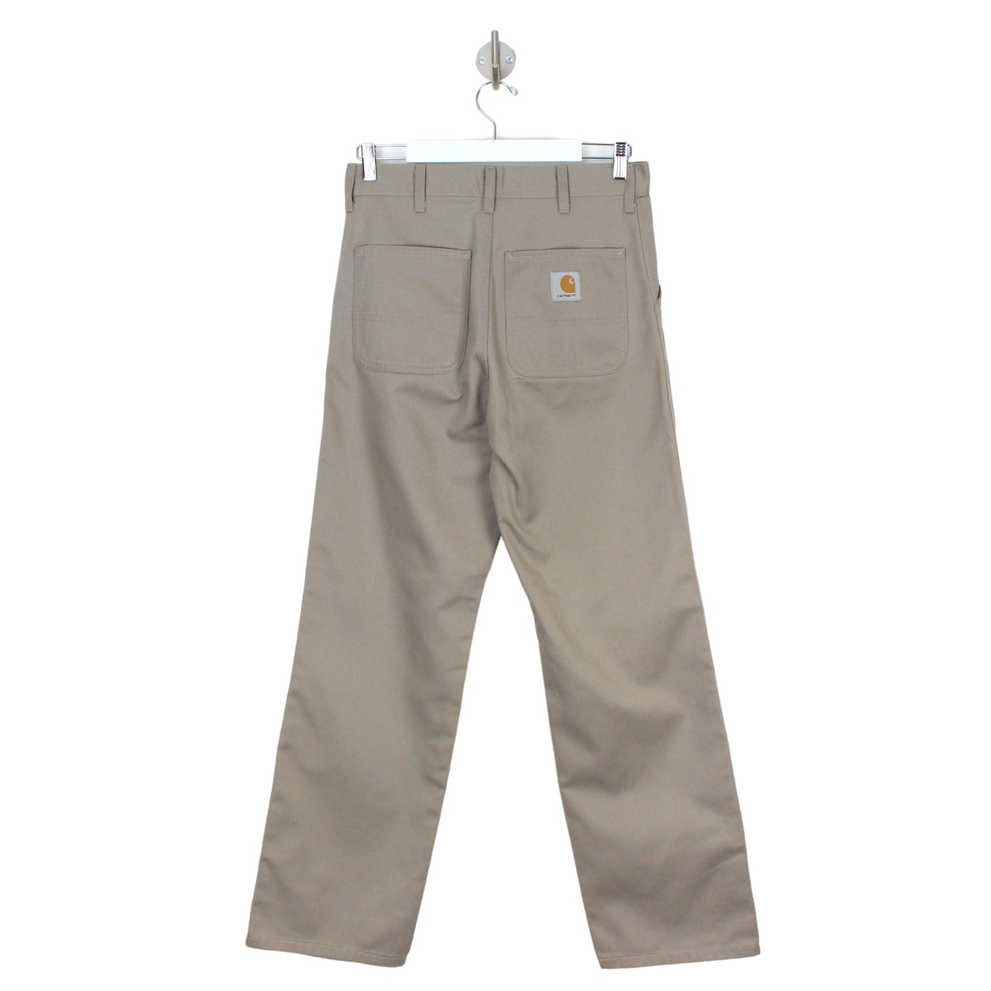 Carhartt Beige Relaxed Straight Leg Work Trousers (W30" X L32")